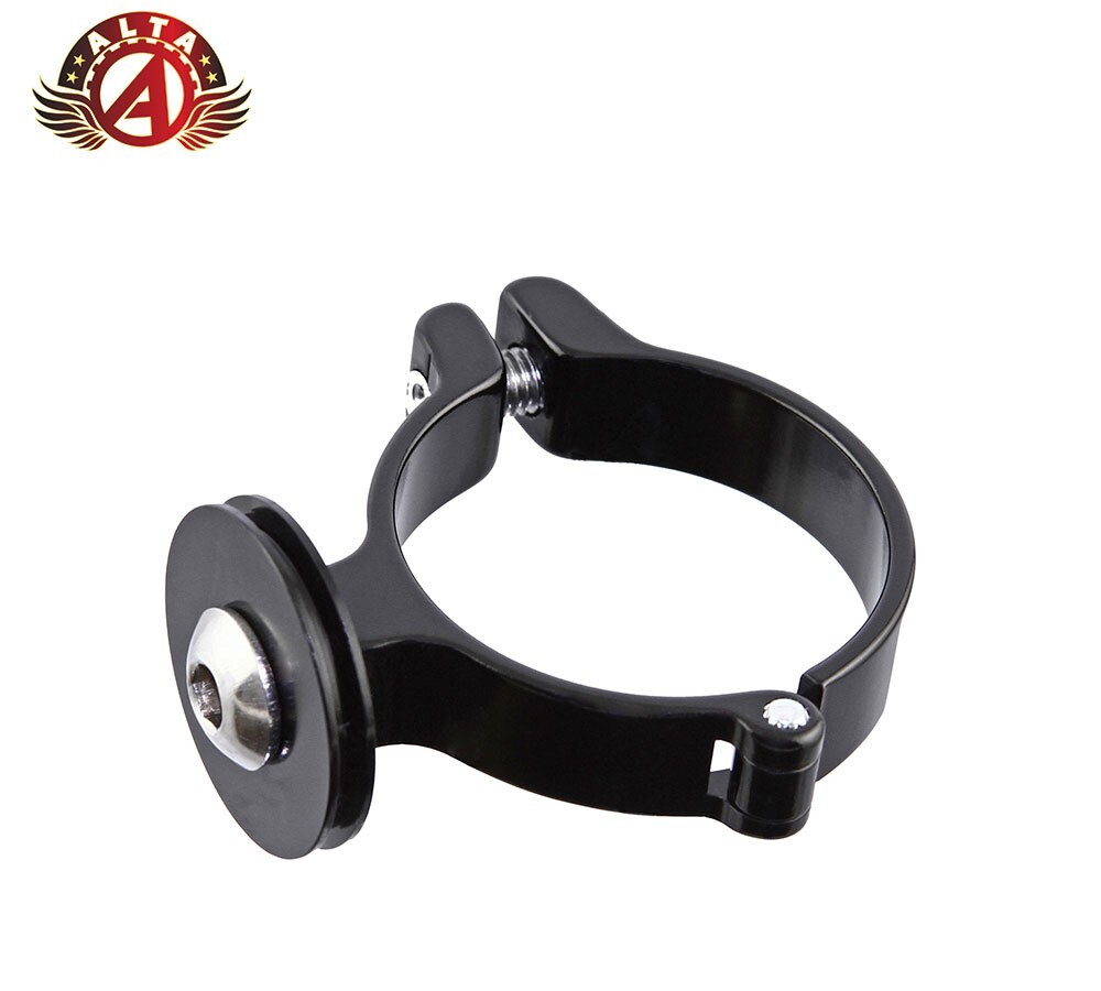 ALTA Alloy Bike Cable Guide Pulley 34.9mm Black Bottom Pull Derailleur Adapter.
