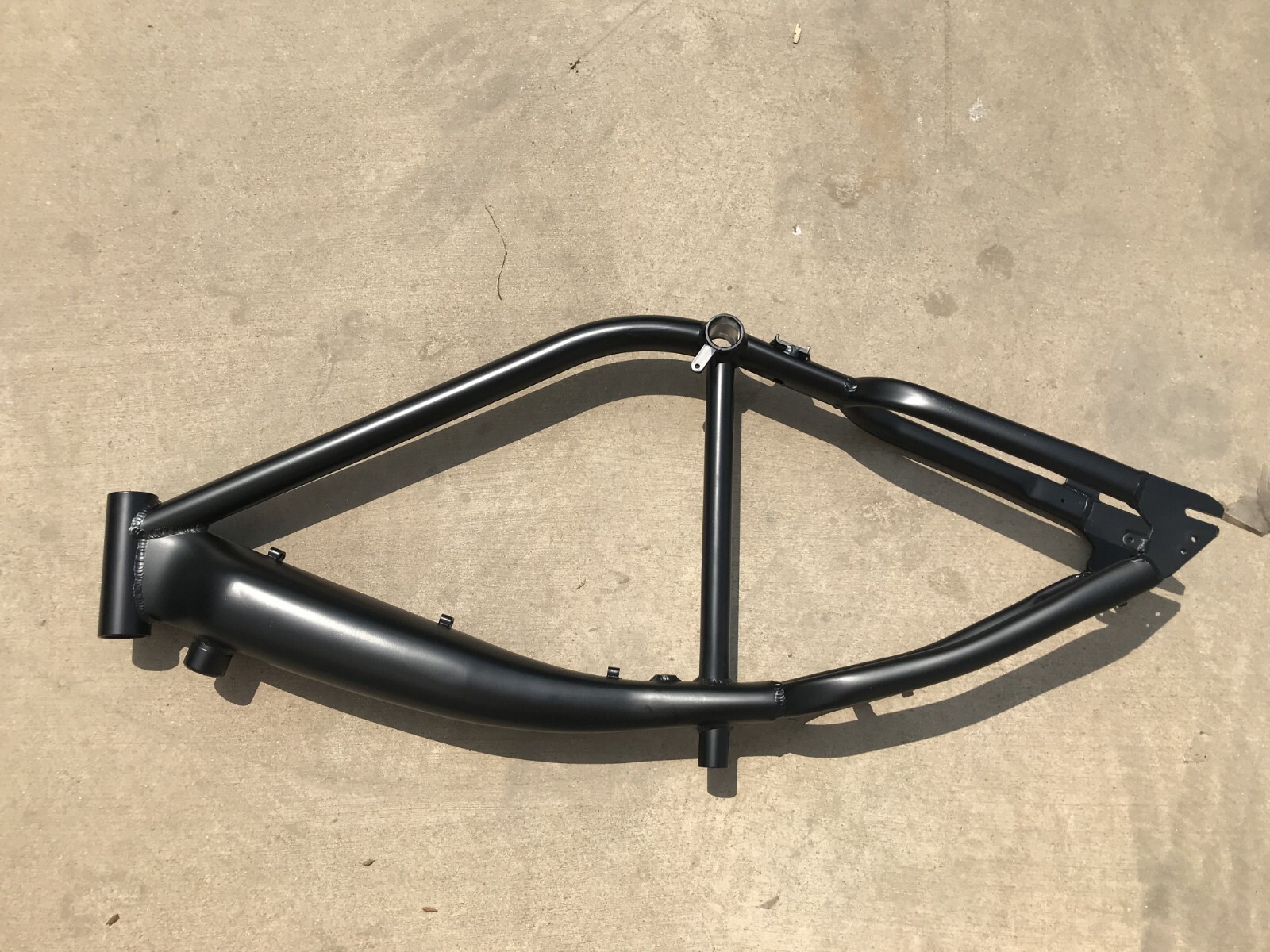 CDHPOWER Black Felt Faker Gas Frame 3.4L &26″ Suspension Fork-Gas Motorized Bike