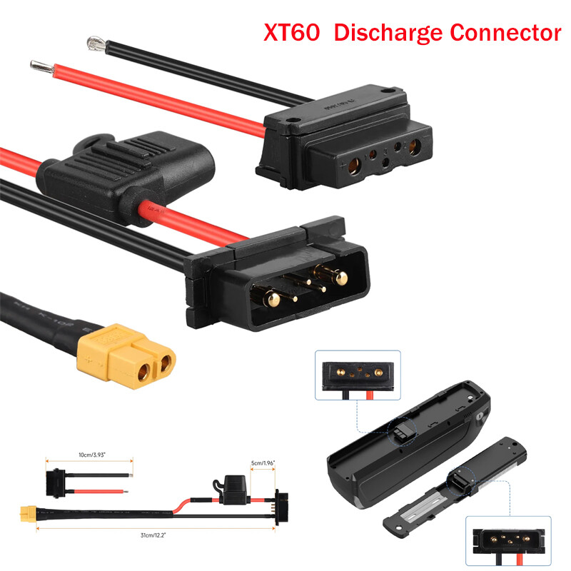 5Pin /6Pin Male & Female Hailong Battery Discharge Connector Power Battery Base