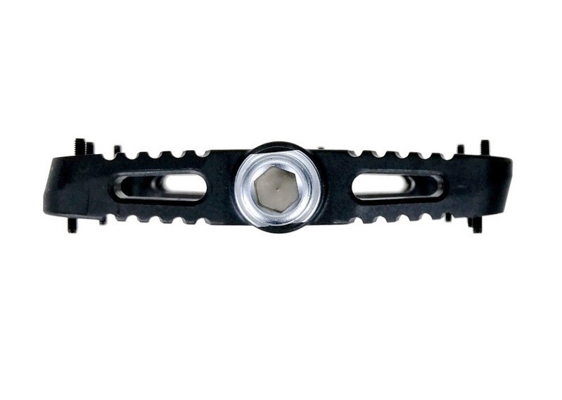 Nylon fiber Road MTB Mountain Bike Bicycle Pedal 3 Bearing Flat Pedals Black