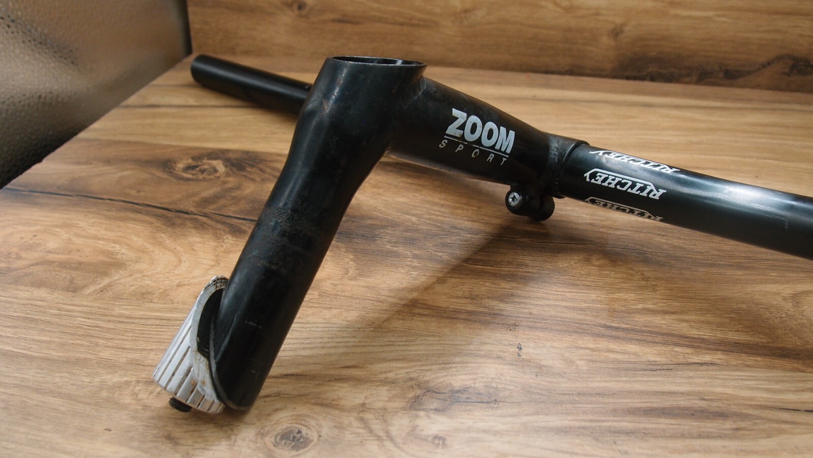 1992 aluminium flat handlebar Ritchey Force Lite 2014 T6 + quill stem ZOOM Sport