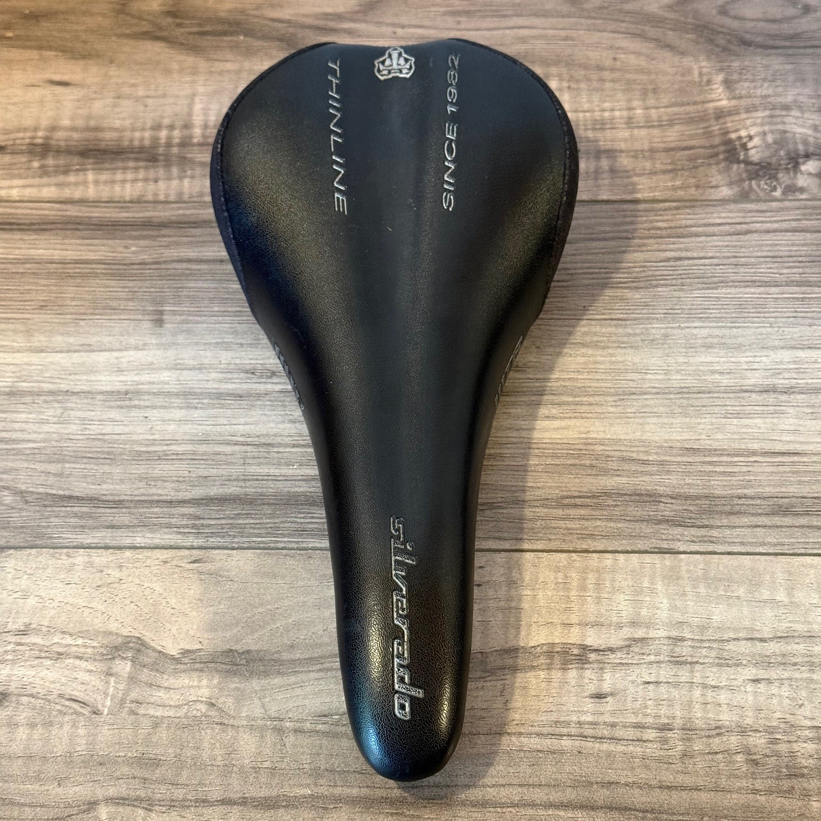 WTB Silverado Thinline NiCro Rail Black Leather Saddle 133 x 280