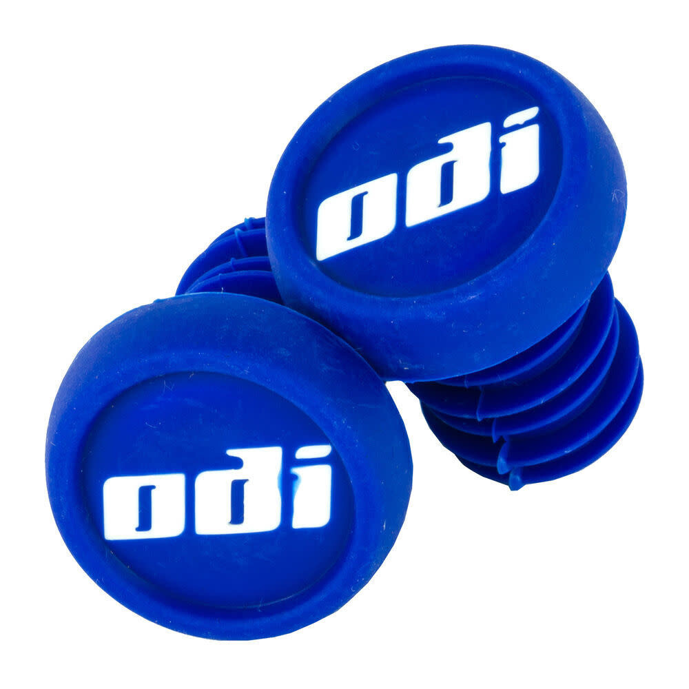 ODI BMX Bicycle Handlebar «THUG PLUGS» Bar Ends Plugs (PAIR) – BLUE