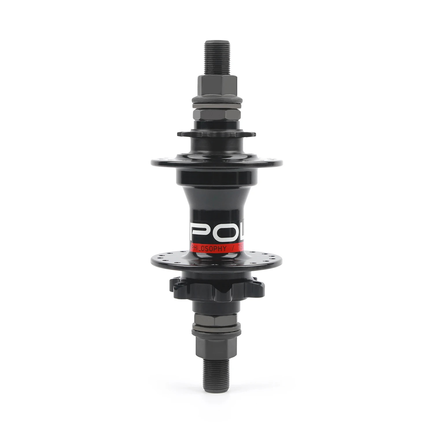 BMX Bicycle Hub 110x14mm 9T 3 Pawls 32holes Disc Brake Single Speed Rear Hub