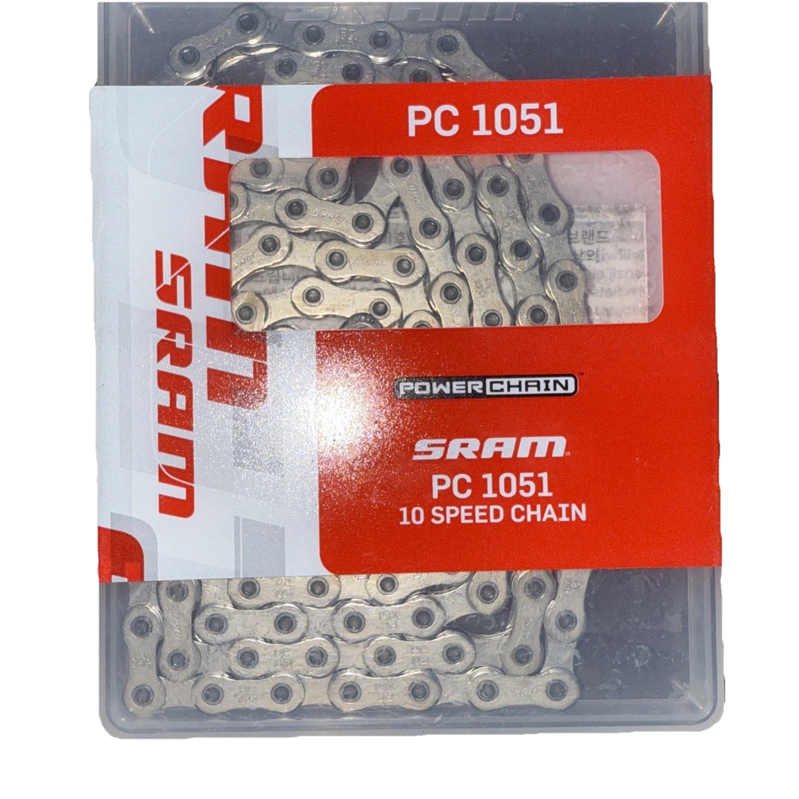 1 SRAM PC-1051 Chain – 10-Speed with Powerlock, 114 Links, Connector Included