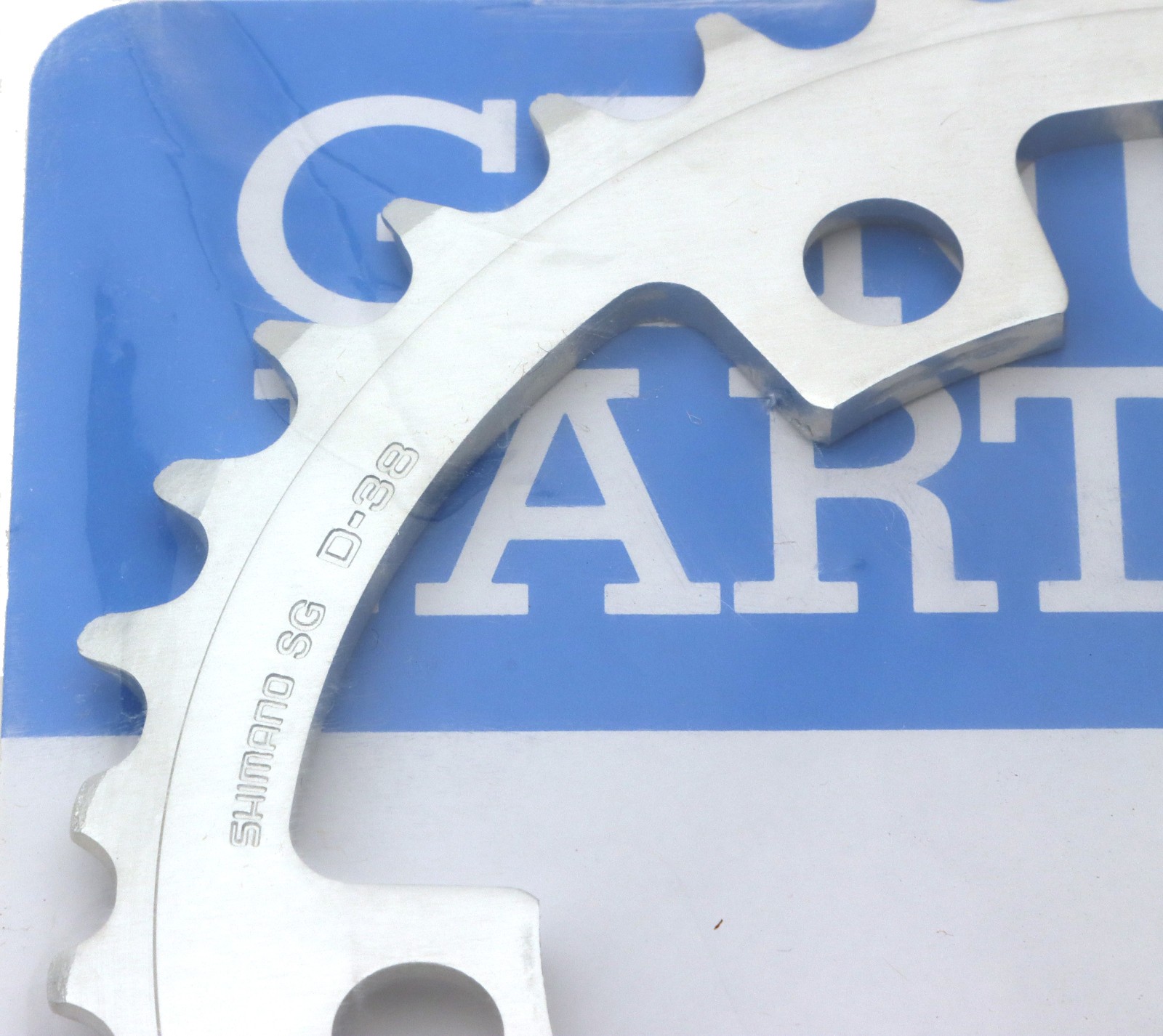 Shimano Deore XT SG Chainring 38T D 110 BCD 3X7 SPD Silver 5 Bolt NOS