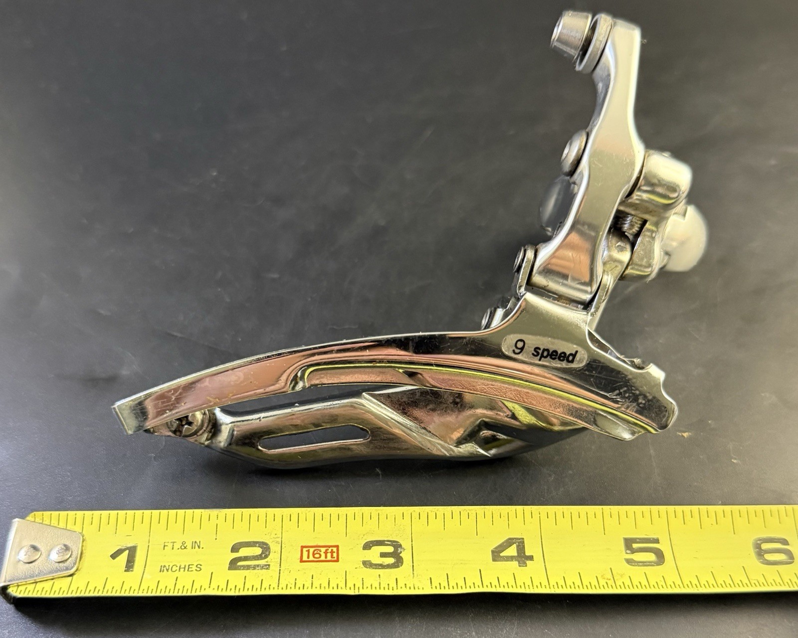 Microshift Front Derailleur FD-R439 Bottom Pull Pre-owned 9 Speed 31.8* F1.4