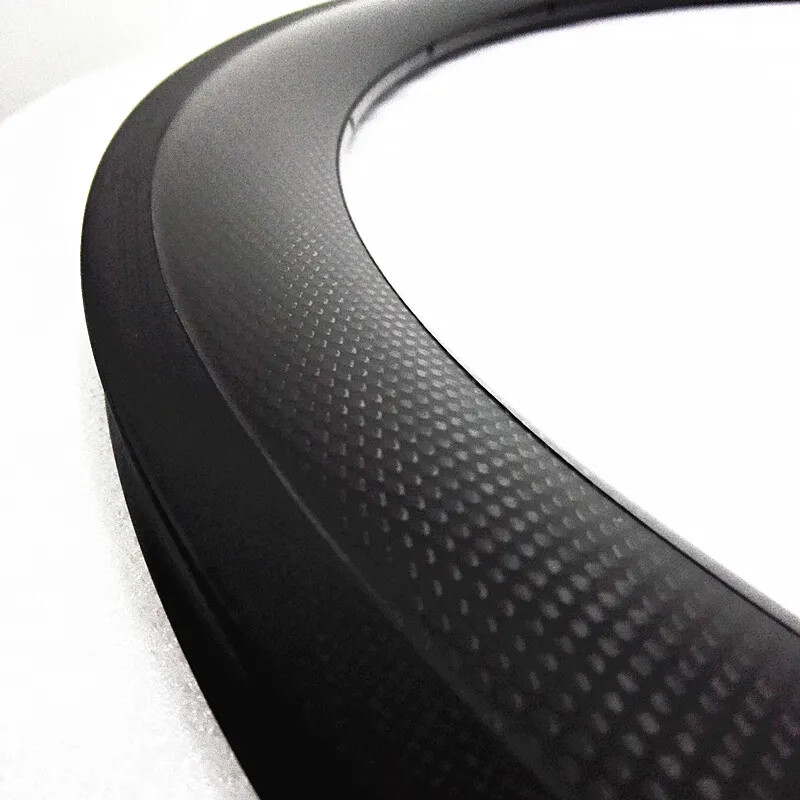 Road Bike Carbon Rim 700C 20/30/38/45/50/55/60/75/88mm Depth 23mm Width Clincher