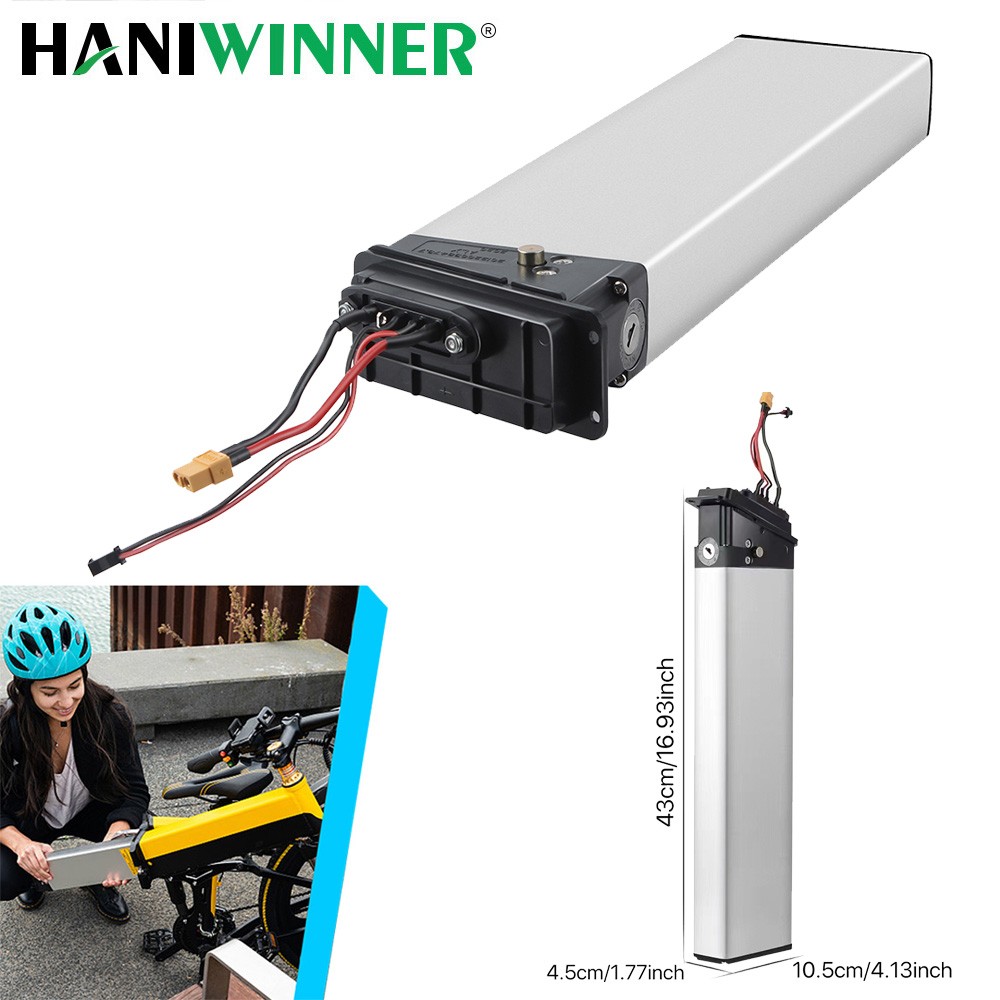48V Folding E bike Battery 10Ah Built-in for SAMEBIKE 20lvxd30 Silver Arrow Lo2