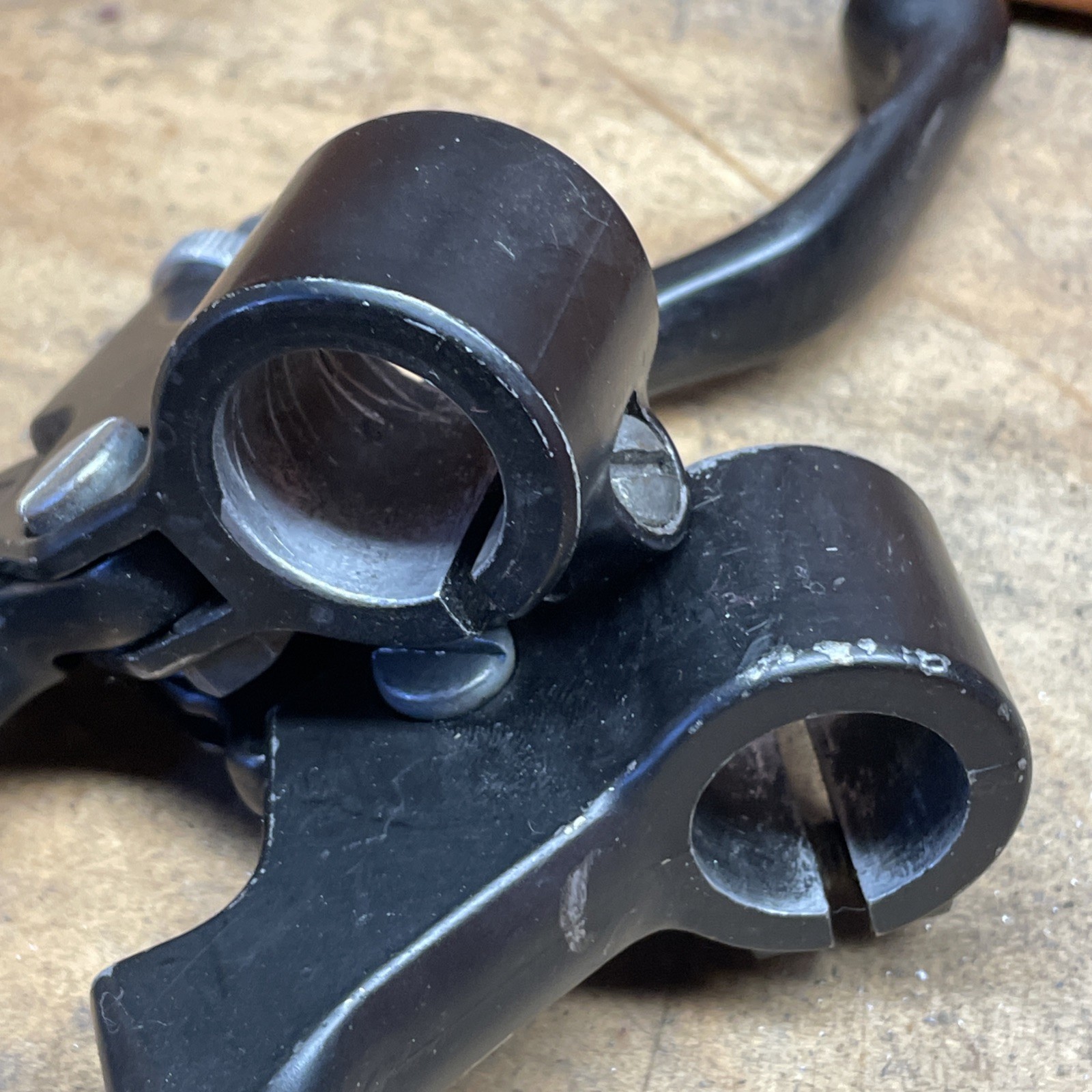 Vintage MAGURA Brake Lever Set 80s MTB Black RARE 22.2mm Klunker GERMANY