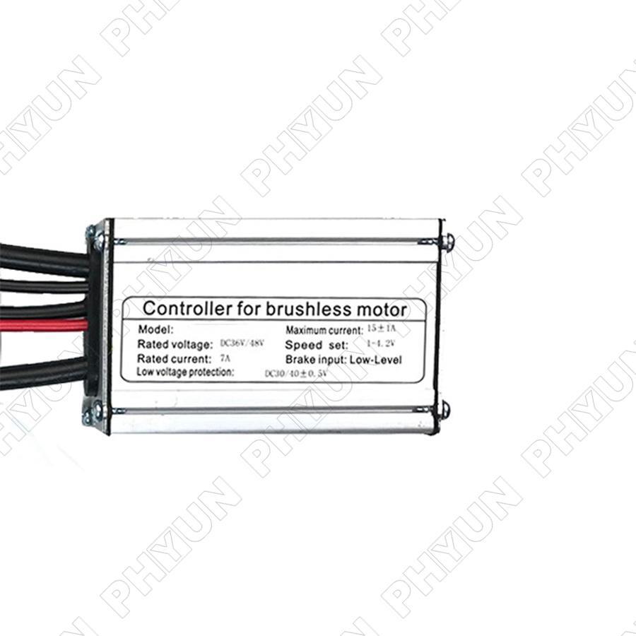 48V/36V 15A Controller For 50W 350W Brushless Motor Electric Bicycle KT Display
