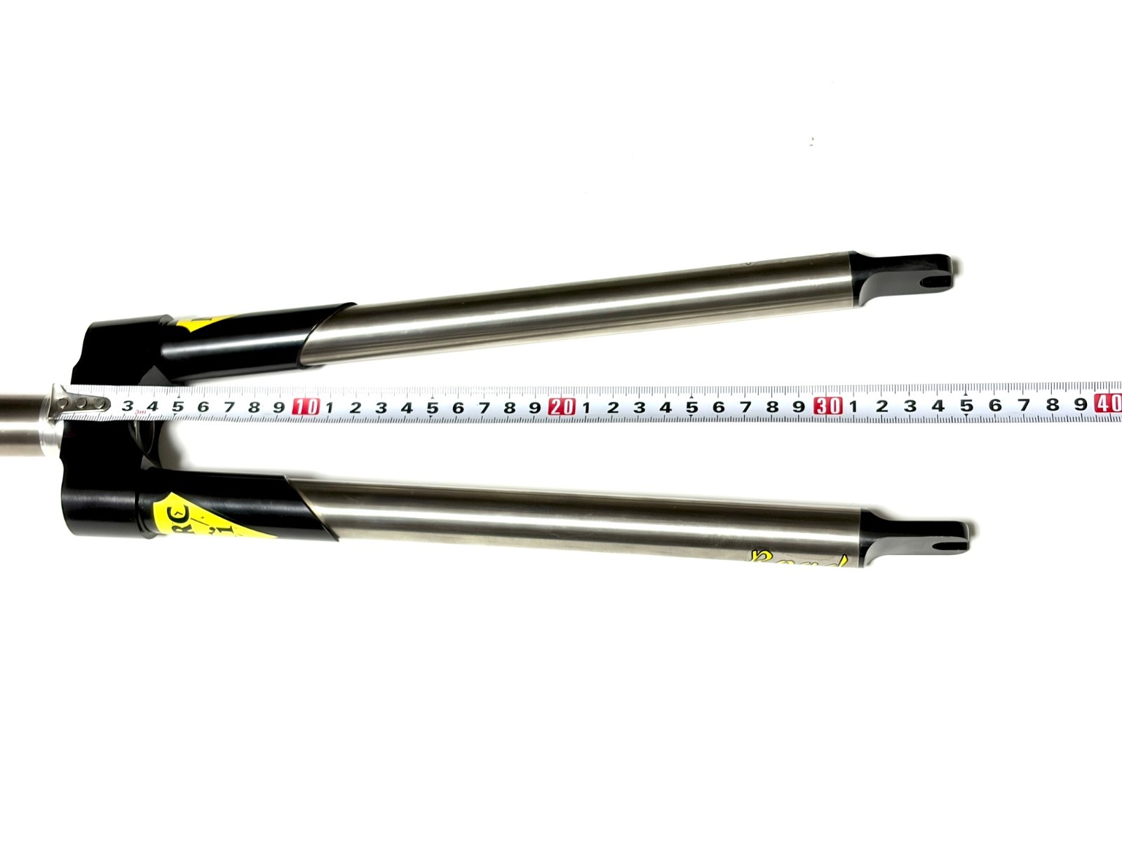 NOS McMahon MRC Titanium Road Fork 1″ Threaded 650c 159mm Vintage Funny Bike TT