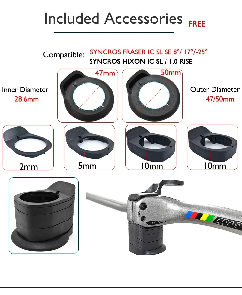 740mm MTB Carbon Integrated Handlebar with Bike Computer Mount 8° 17° 25°