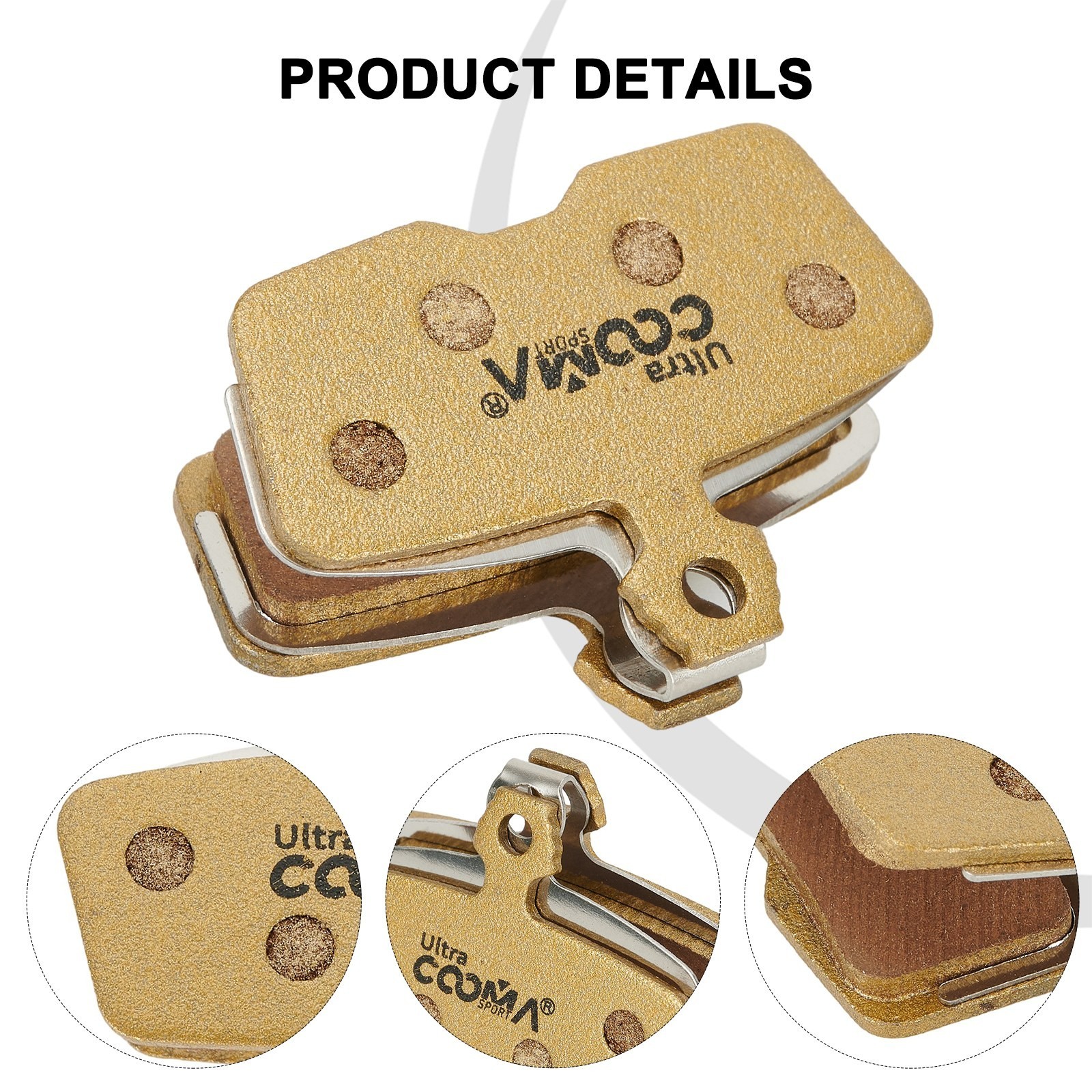 Disc Brake Pads Bike Bicycle Components For-SRAM Strong Water-Resistance