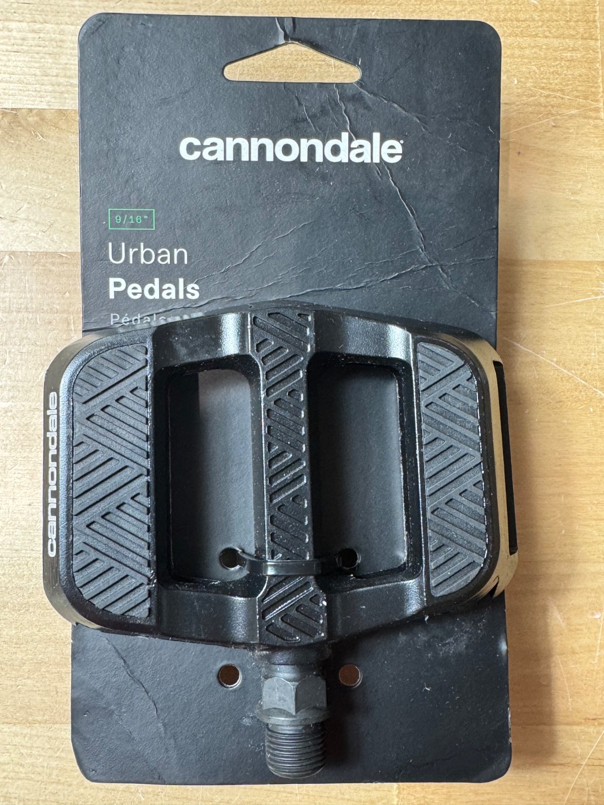 Cannondale Urban Bicycle Pedals Alloy w/ 9/16″ Spindle CP2701U10OS BLACK