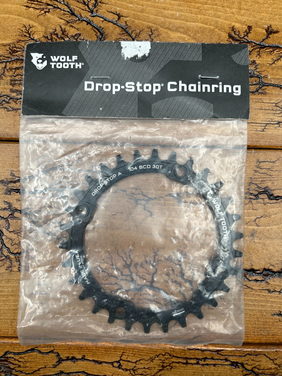 Wolf Tooth 30 Tooth 104 BCD Drop-Stop A Chainring
