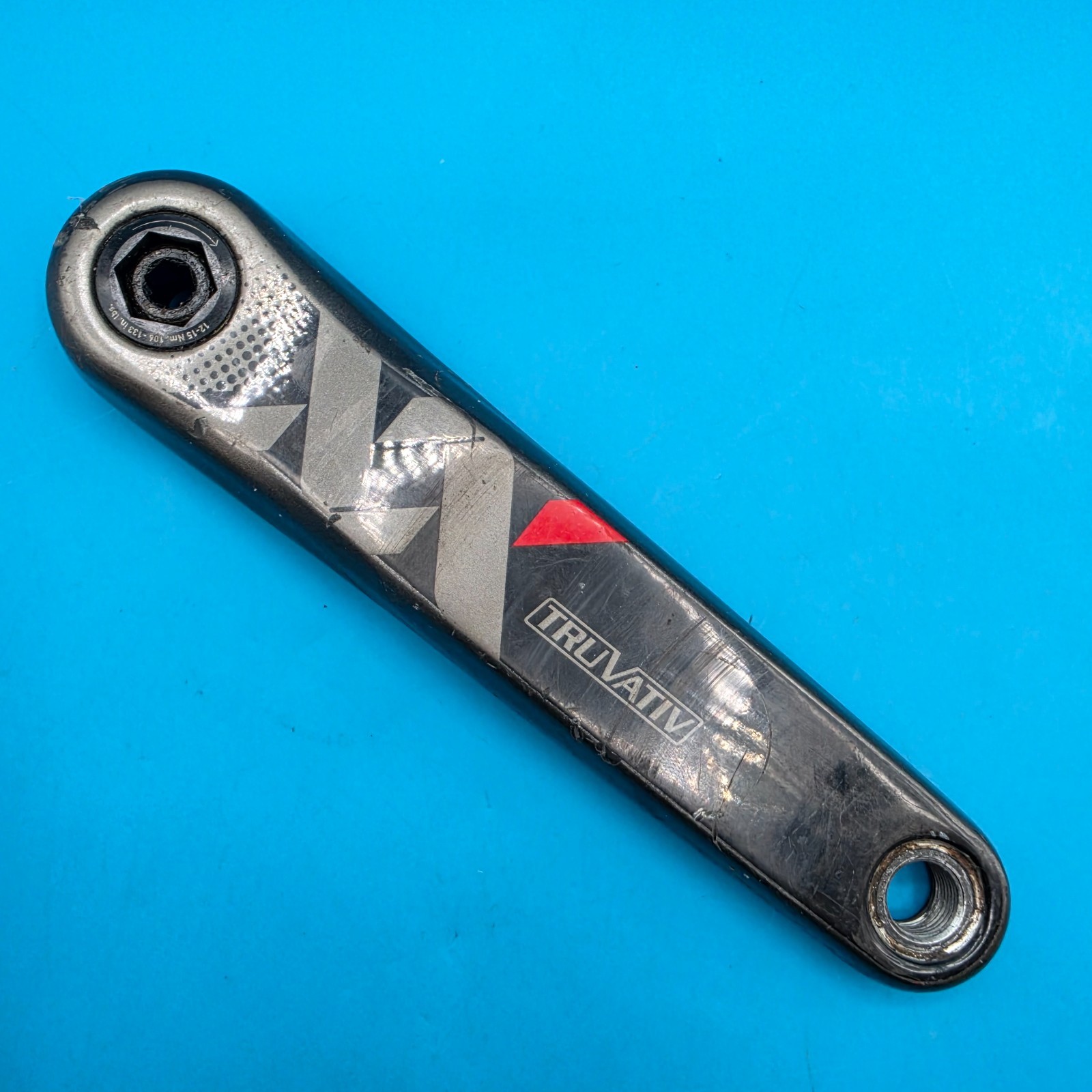 Powered by SRAM – Truvativ XX Double Carbon Fiber Crankset 175mm 39/26t 10sp g13