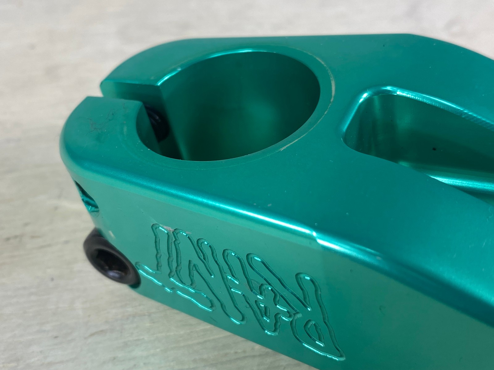Rant Trill BMX Top Load Stem – Teal 1-1/8”