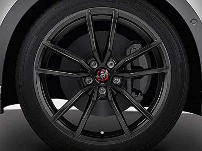 Biomar Labs 4 x 65mm Wheel Centre Alloy Hub Center Caps Compatible with VW 3B7