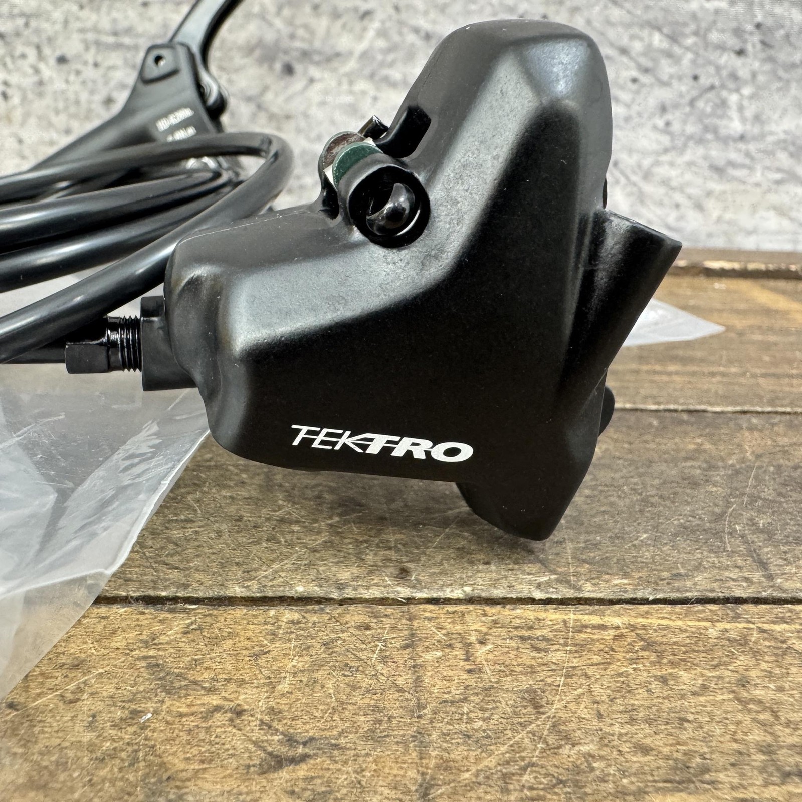 Tektro Hydraulic Disc Brake Lever Caliper Left Front NOS Mineral Oil Hydraulic