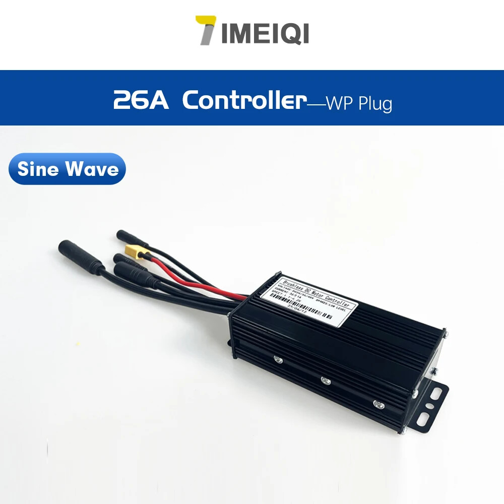 Ebike Sinawave Controller 36V/48V 17A-40A with LCD DIsplay for 250W-2000W Motor