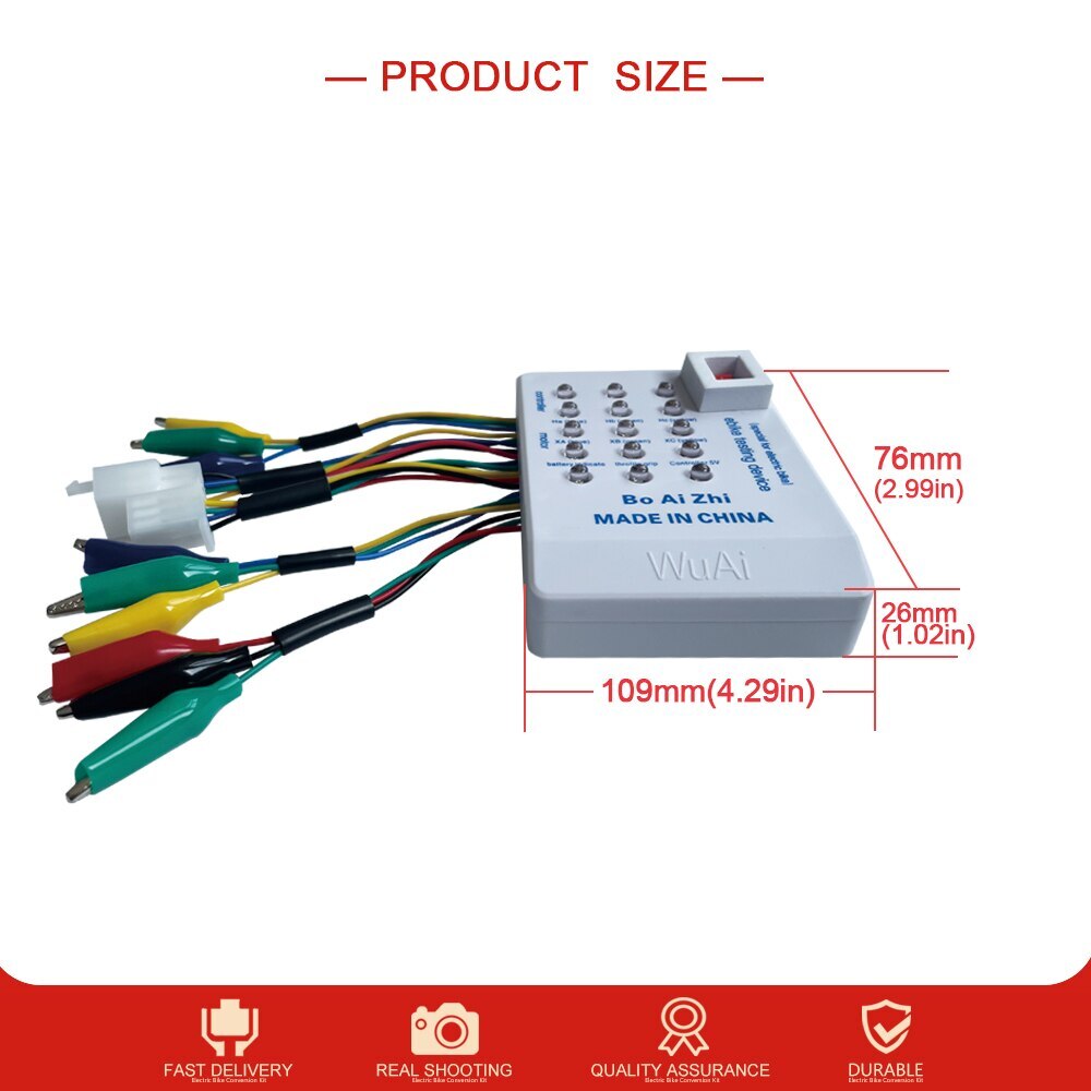 Motor Controller Battery Tester Hall Tester Universal Maintenance Detector