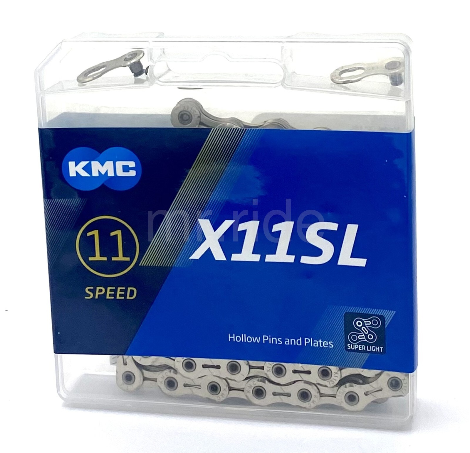 KMC X11SL Super Light Bike Chain 11-Speed Shimano/Sram 118 Links Silver