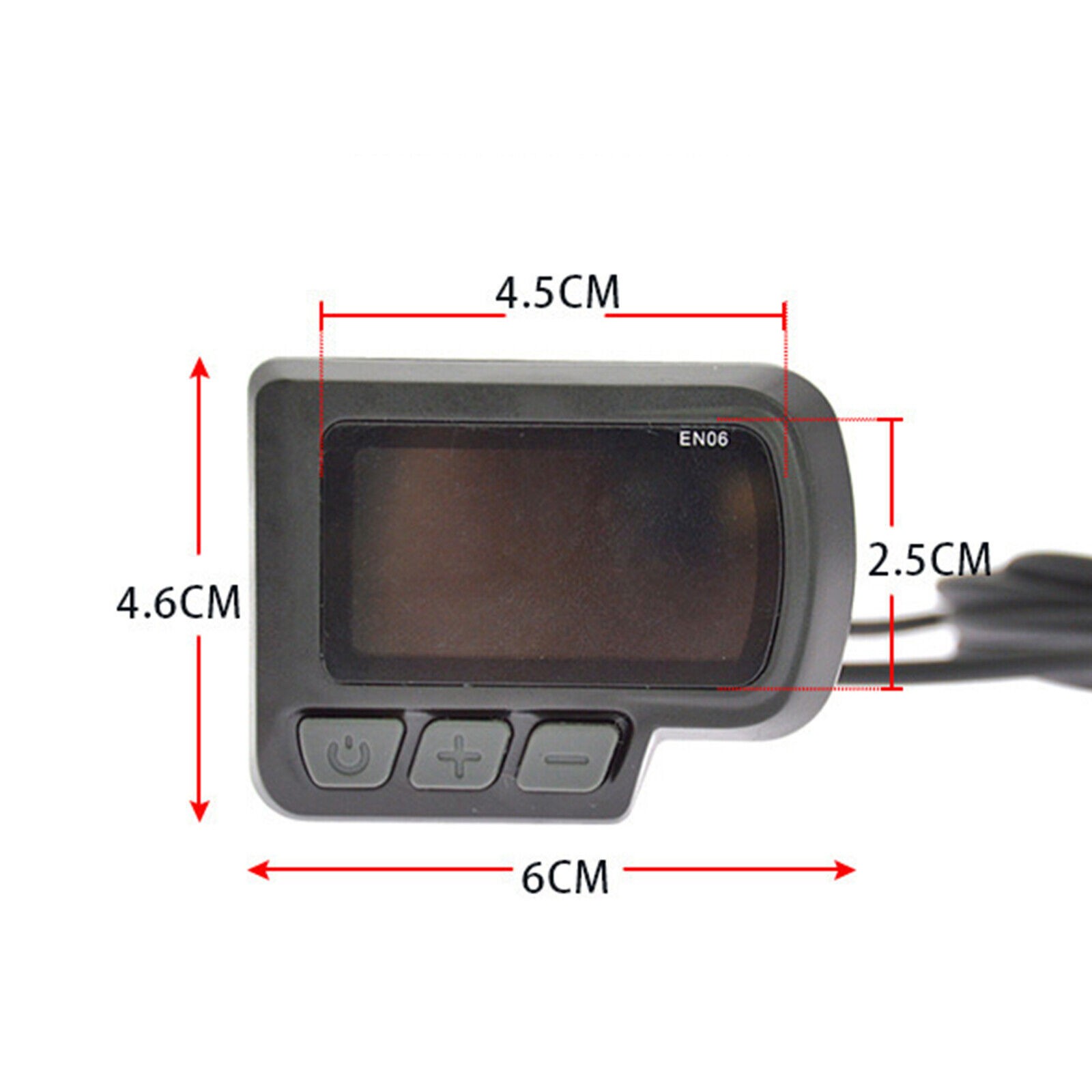 E-Bike EN06 LCD Display Control Panel 24-48V 6 Pin For Electric Bicycle ScooteBP