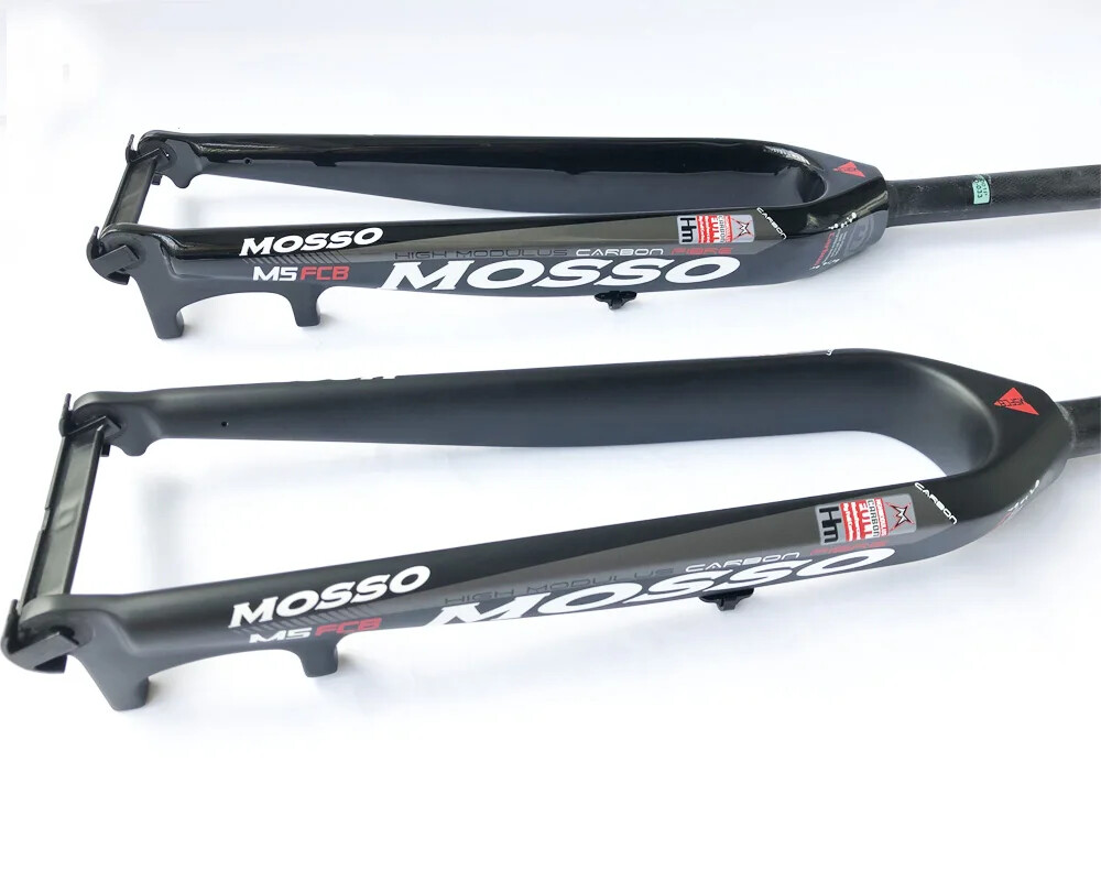 Carbon Bicycle Hard Fork 26/27.5/29er Road/MTB Bike Front Forks To M3 M5 M6