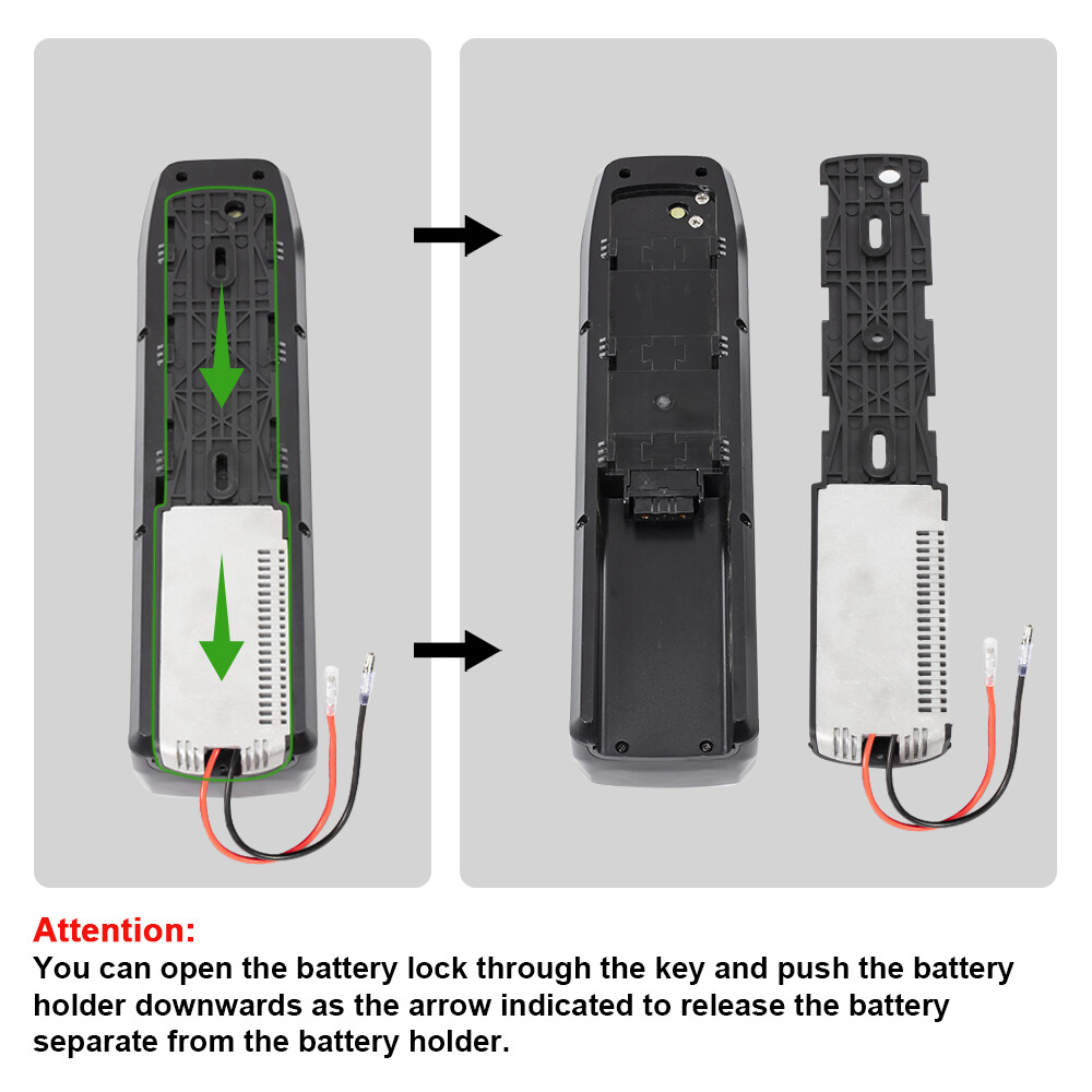 48V 36V 17.4AH Hailong Battery Electric Bike Battery 48V Ebike Lithium Battery