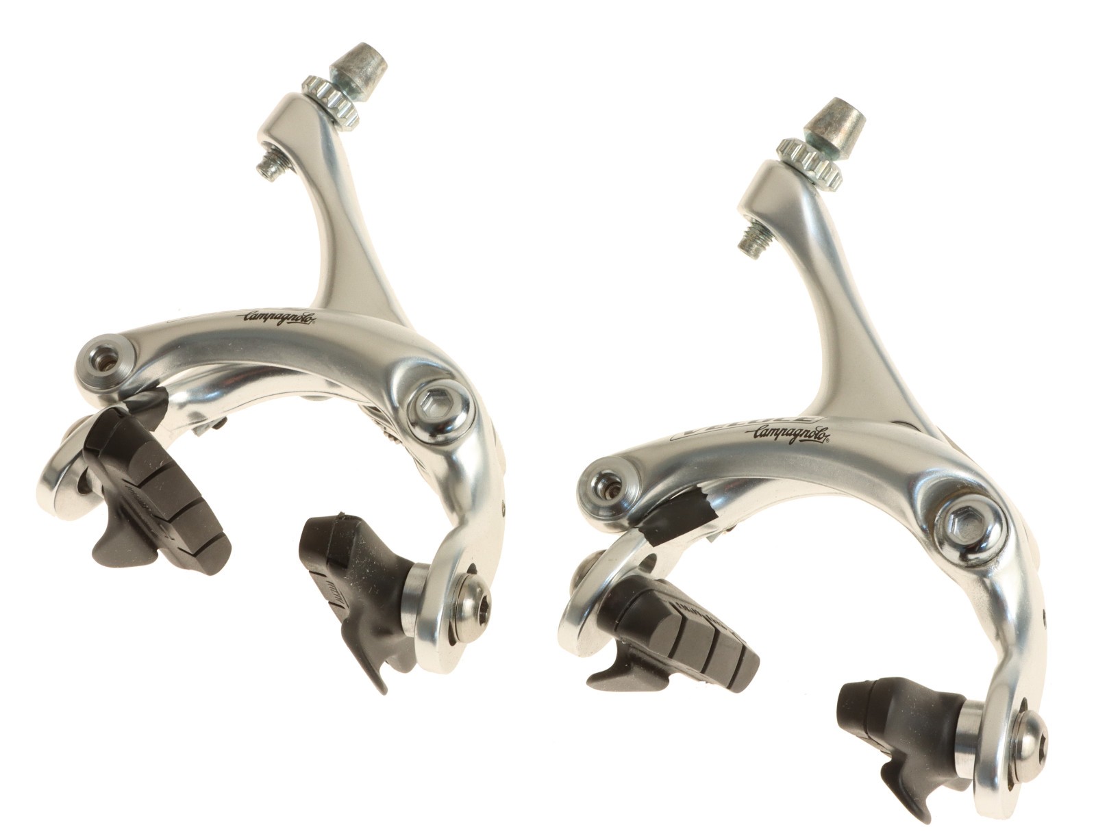 Campagnolo Veloce Brake Calipers Pair Rim Dual Pivot BR02-VL Silver 2002 NOS NEW