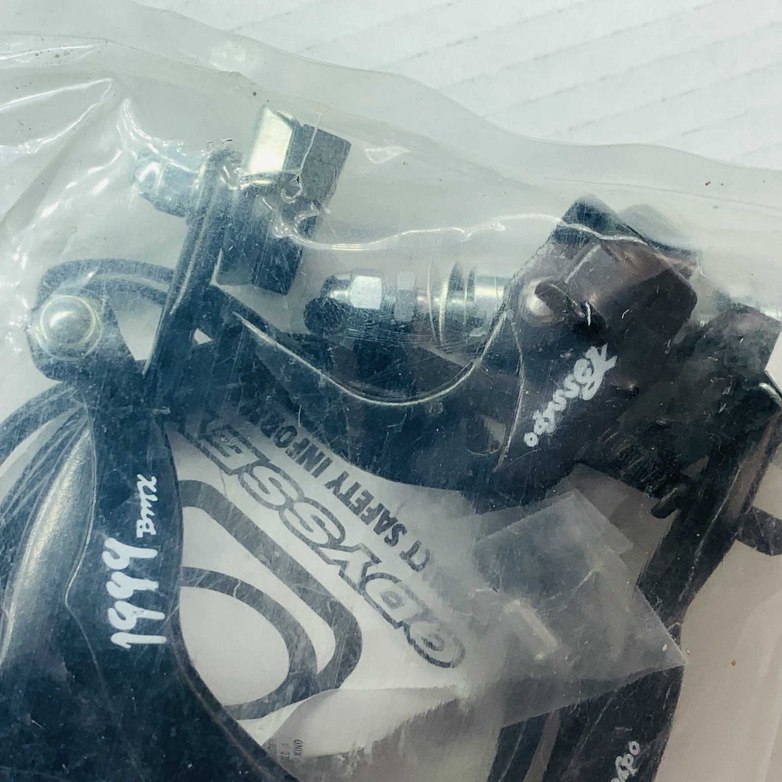 Vintage Odyssey 1999 BMX Rear Caliper Brake Black Lever Cable NOS Kit Single