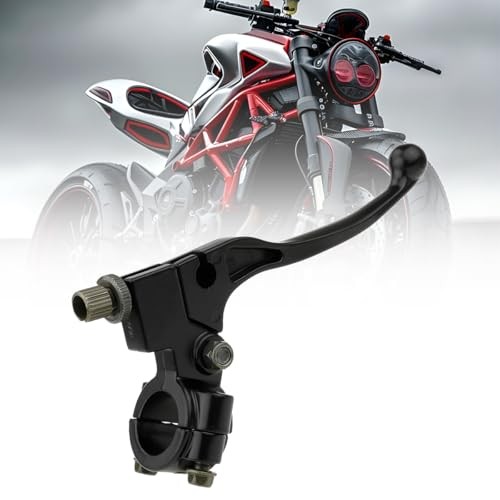 7/8″ Motorcycle Left Clutch Brake Handle Lever Perch, Mini Pit Dirt Motor Bike
