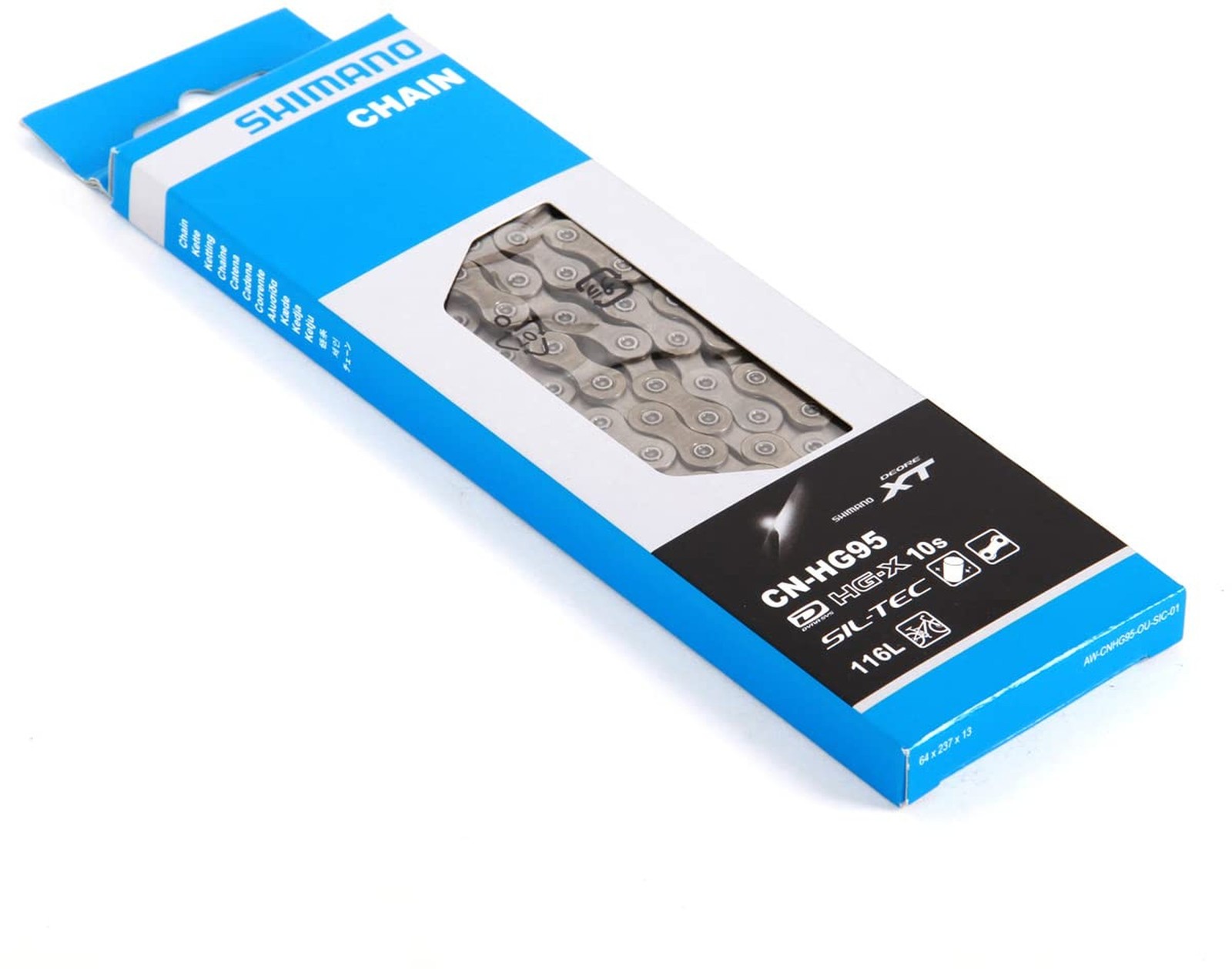 SHIMANO CN-HG95 10-speed HG-X chain – 116 links