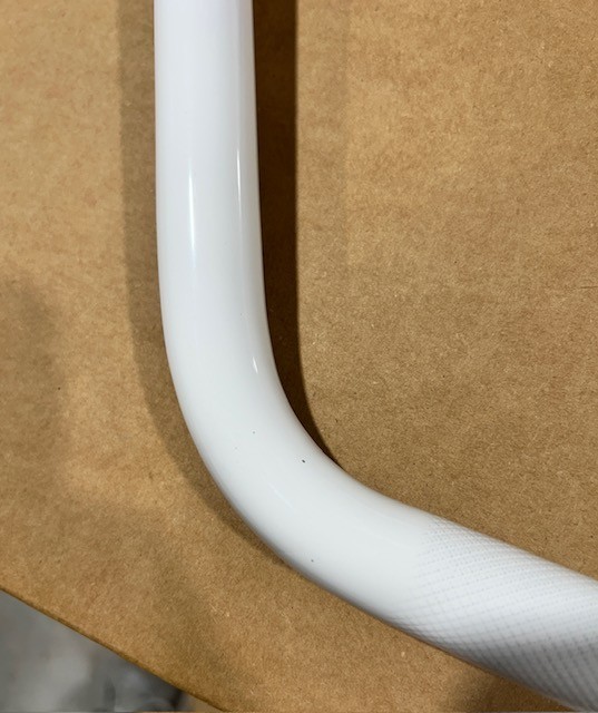 TNT BICYCLES – 10″ RETRO HANDLEBAR (WHITE) – B-STOCK (DISCOUNTED)