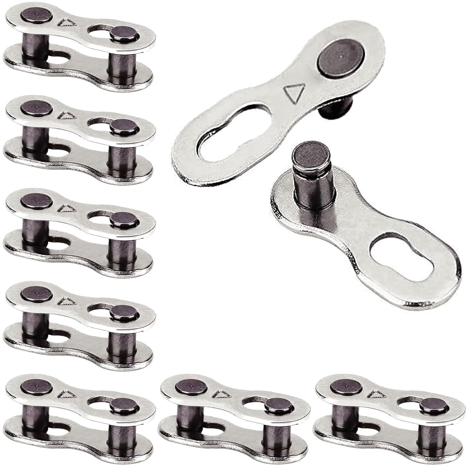 8 Pairs 6/7/8/9/10 Speed Bicycle Chain Connector Missing Link for MTB/Road/BM…