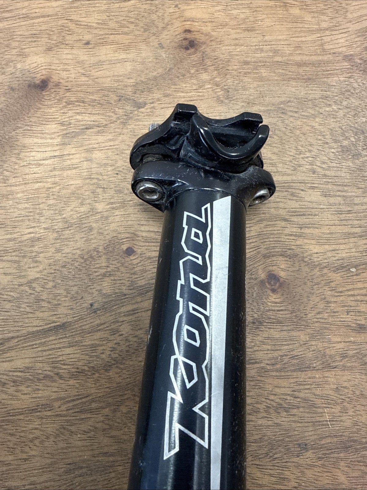 Kona Mountain Gravel Bike Seatpost 31.6mm 375mm Zero Setback Black