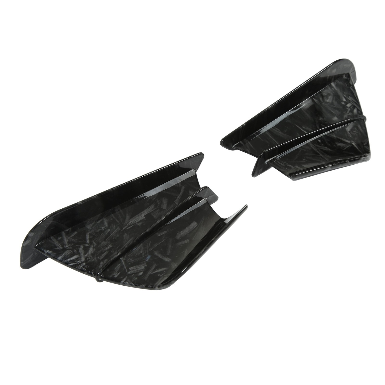 Front Fairing Winglets Sporty Look Scratch Free Cool Design Motorcycle Side XIQE