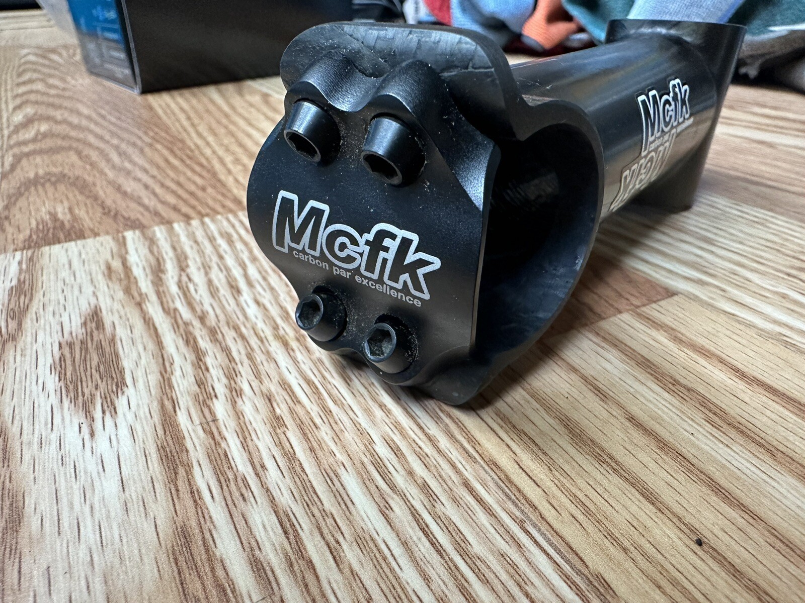 Mcfk Carbon Road Bike Stem Ultralight German Made 110mm like AX Lightness etc..