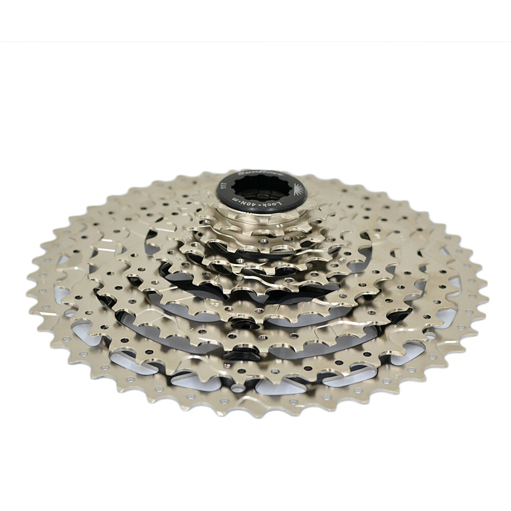 SunRace CM983 11-46T 9 Speed Wide Ratio Cassette , Silver