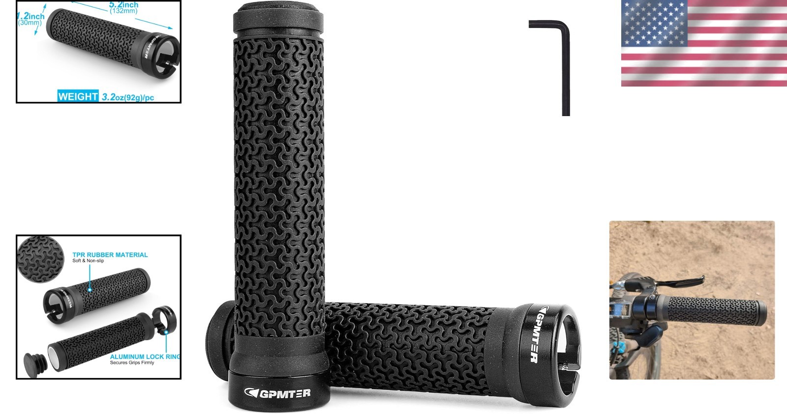 Universal Fit Ergonomic Bicycle Grips – Comfortable Non-Slip Handlebar Solutions