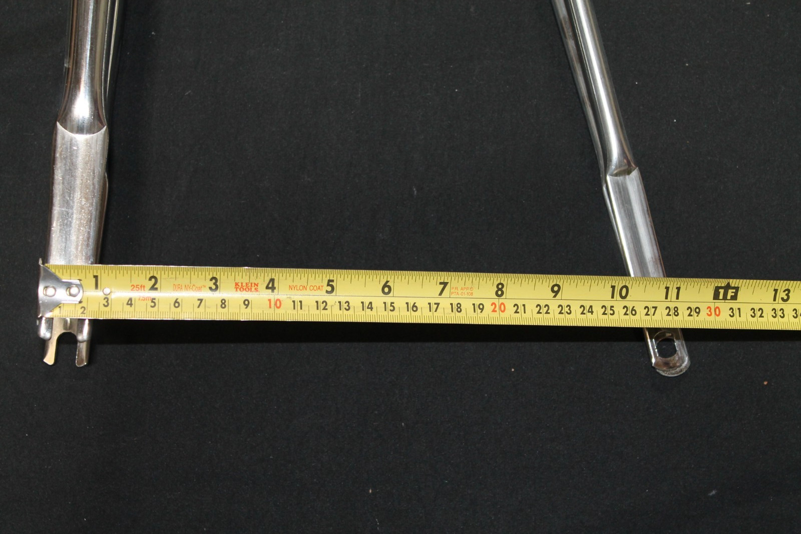 Vintage Chrome Springer Bicycle Front Fork Suspension Assembly Chopper Cruiser