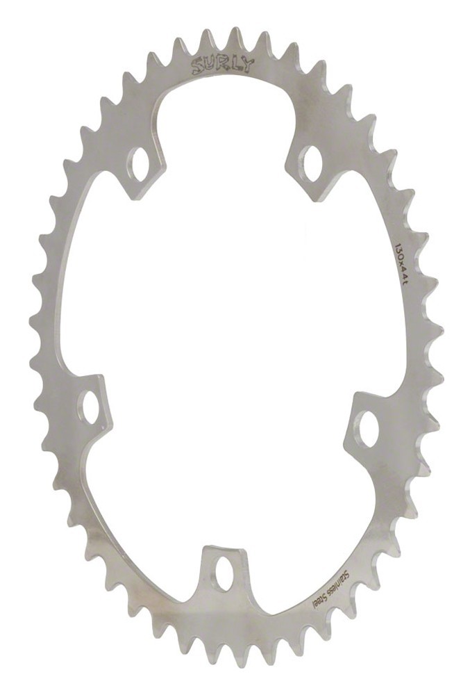 Surly Stainless Steel 42-Tooth 110 BCD 5-Arm Chainring – NOS