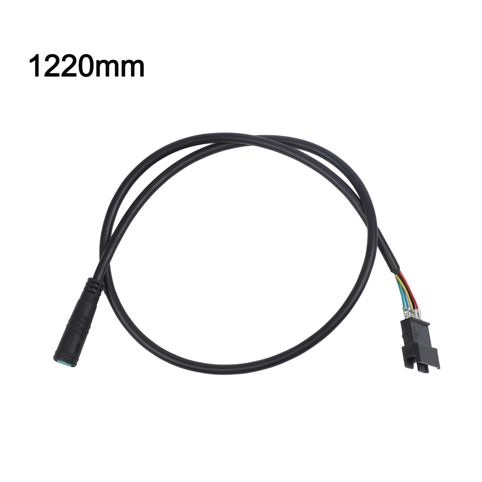 Electric Bicycle 5 Pin Waterproof Extension Cable Male to Female for Ebike