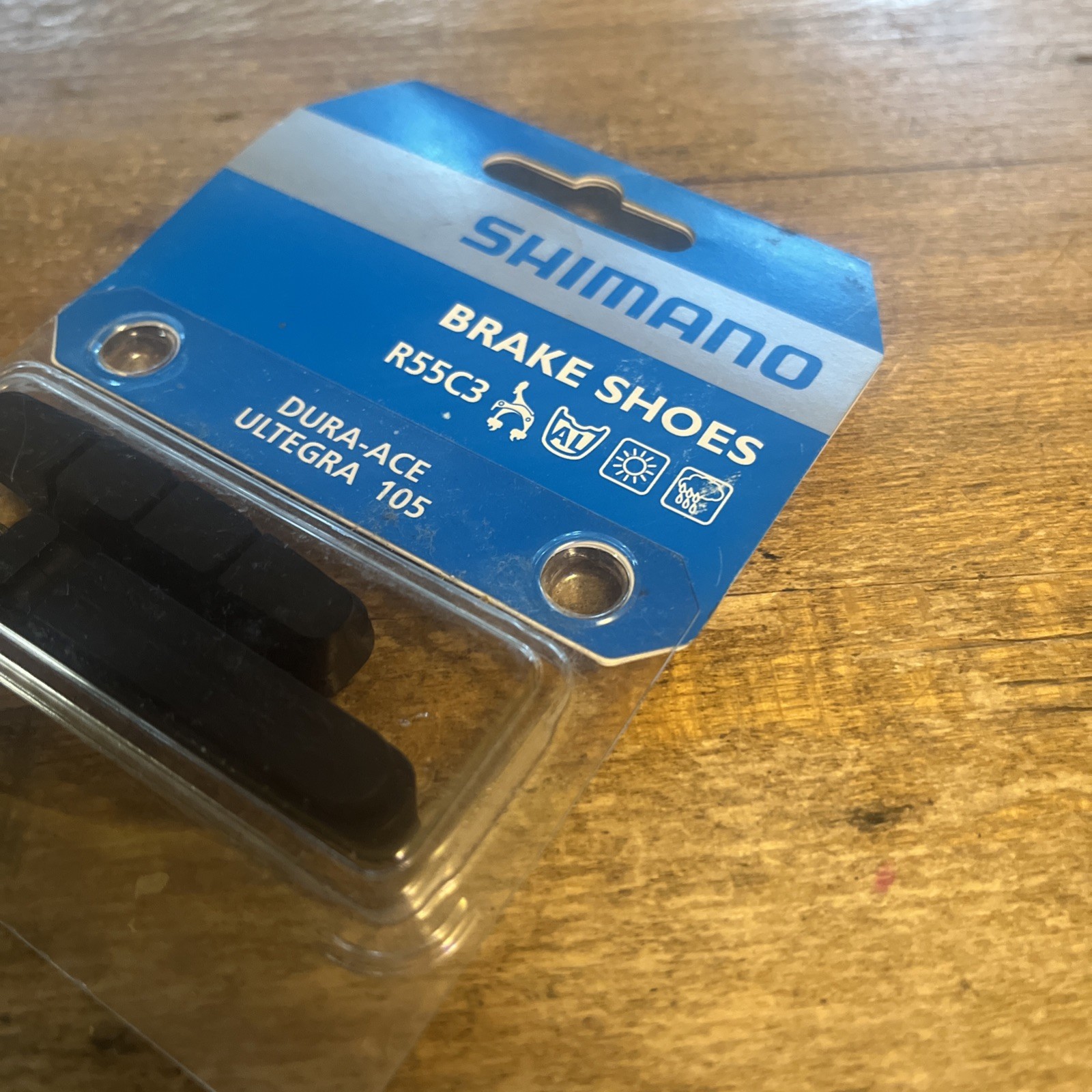 New In Box Shimano Brake Pad Inserts Rim Brake Aluminum R55C3