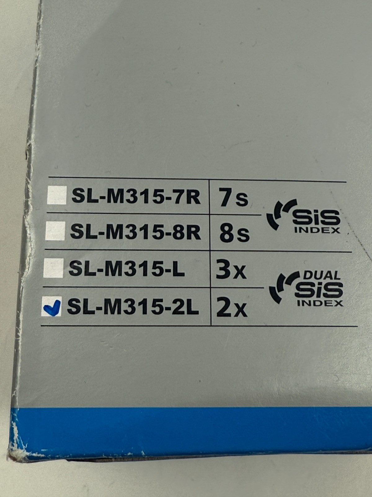 Shimano Altus SL-M315-SL Pod Shifter 2 Spd