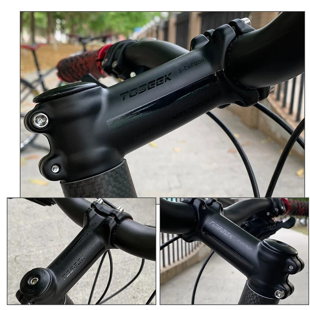 Bicycle Stem 31.8mm MTB Road Bike Handlebar Stem Angle 6/17Degrees 60-120mm