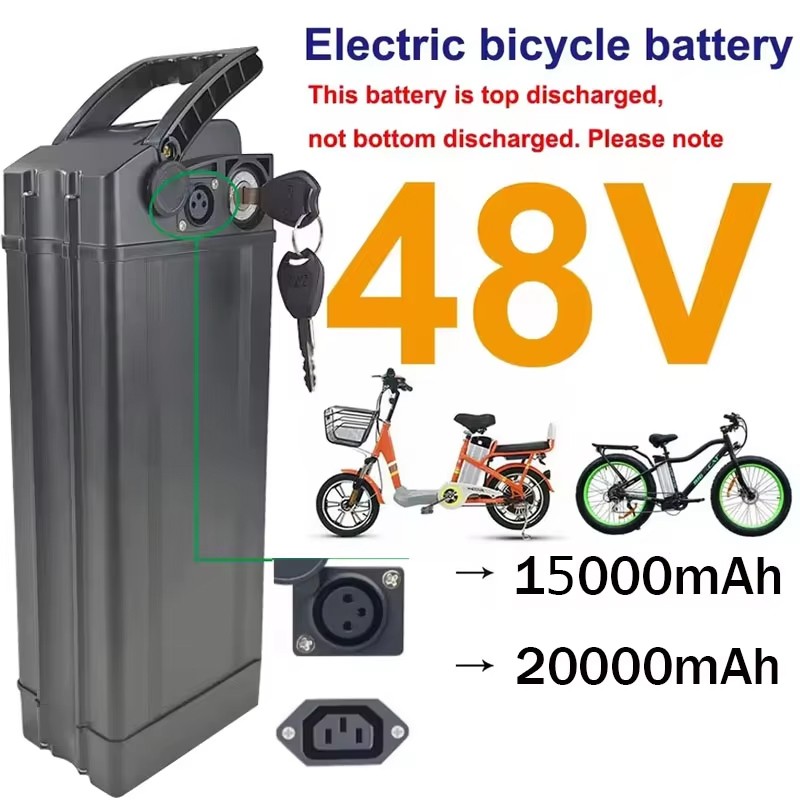For HAIBA 48V 20Ah Lithium E Battery Bike Electric Bicycle Electric Bike Battery