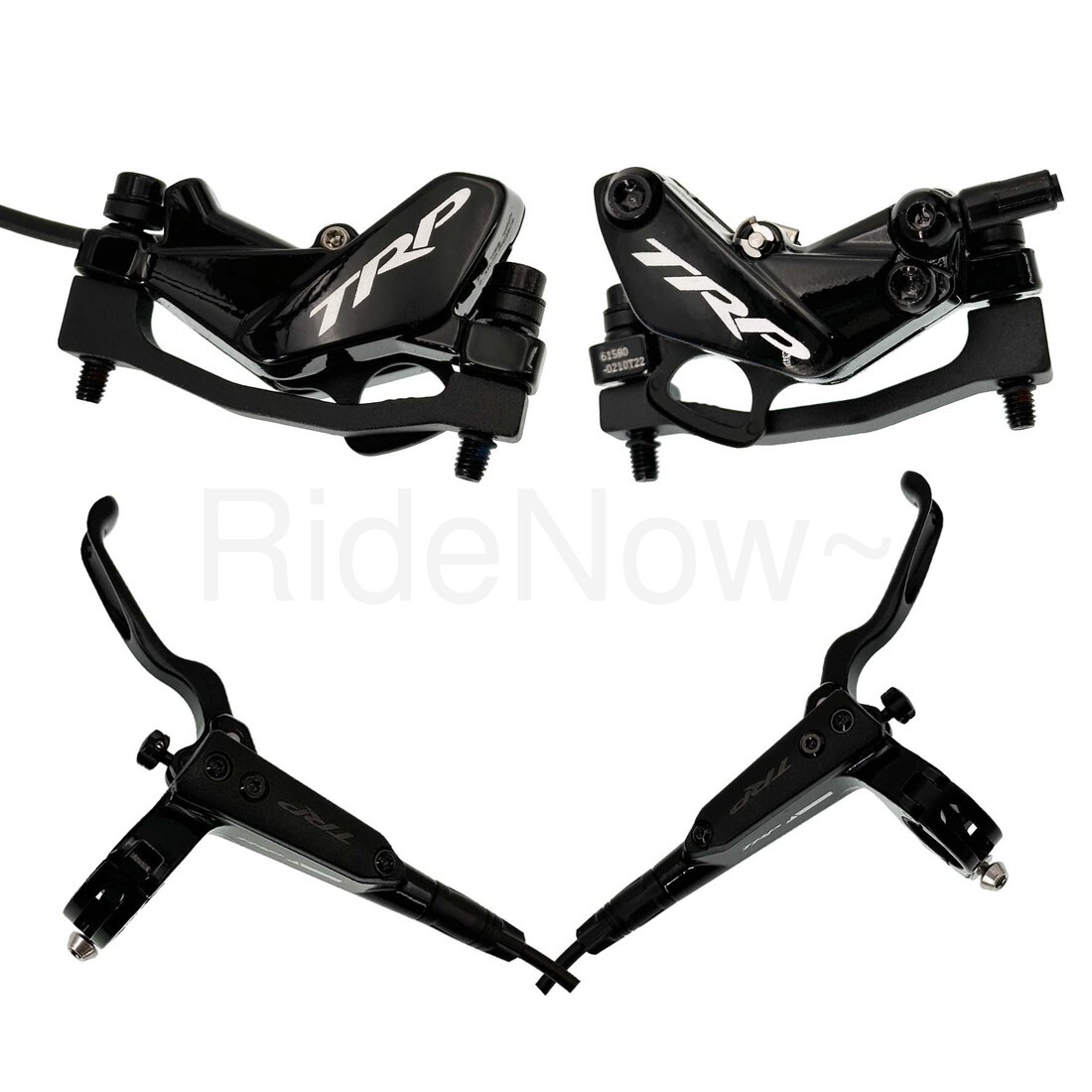 Trp TRAIL EVO DH Disc Brake Set Front+Rear 900/1500mm w/2x180mm thick2.3mm rotor