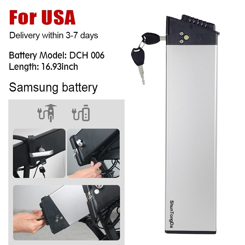 For SAMEBIKE Lo26 ebike battery 48V DCH 006 48V Folding electric bicycle battery